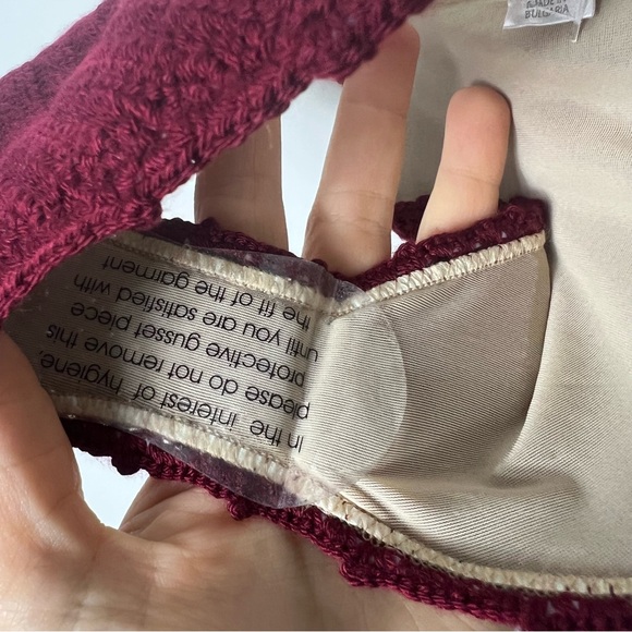 NEW Lovers and Friends Crochet String Bikini Bottom Bathing Suit Swim Medium 449 - Picture 3 of 8